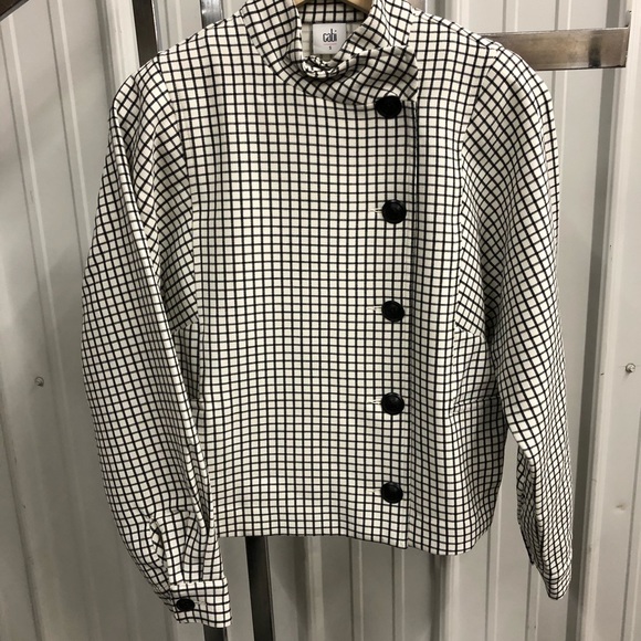 CABi Checkered Jacket - Picture 2 of 9
